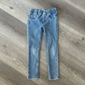 3/27$ Zara girls blue jeggings denim jeans size 4-5 years